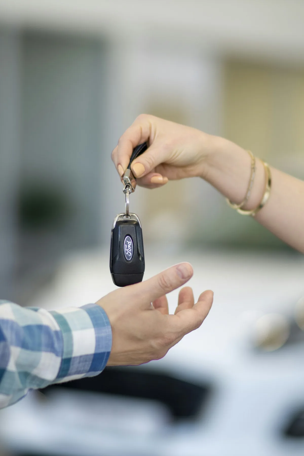 Predaja ključeva — rent a car Novi Sad